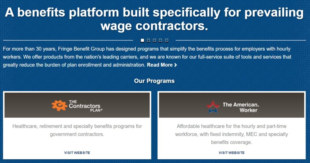 Fringe Benefits Provider Portal